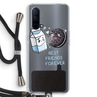 Best Friend Forever: OnePlus Nord CE 5G Transparant Hoesje met koord