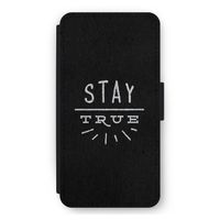 Stay true: iPhone 11 Pro Max Flip Hoesje