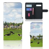 Samsung Galaxy S10 | Telefoonhoesje | Met pasjeshouder | Koeien
