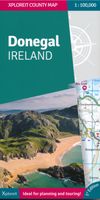 Wegenkaart - landkaart - Fietskaart Donegal | Xploreit Maps - thumbnail