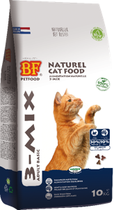 Biofood 3-mix adult kattenvoer 10kg