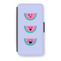 Smiley watermeloen: iPhone 8 Flip Hoesje