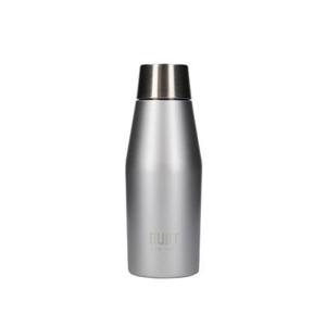 BUILT New York - Mini Dubbelwandige Apex Fles, 0.33 L, Zilver - BUILT