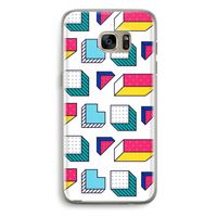 8-bit N°7: Samsung Galaxy S7 Edge Transparant Hoesje