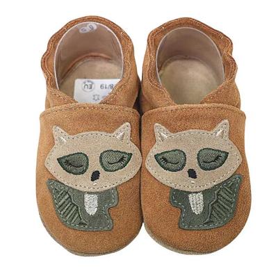 Hobea babyslofjes Waschbär braun-24-25