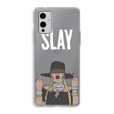 Slay All Day: OnePlus 9 Transparant Hoesje