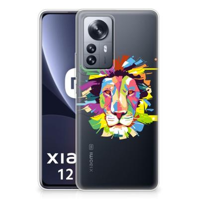 Xiaomi 12 Pro Telefoonhoesje met Naam Lion Color Xiaomi 12 Pro Telefoonhoesje met Naam Lion Color