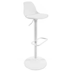 Kave Home Orlando barkruk H60-82 White