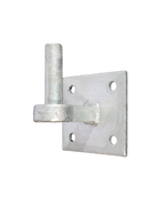 Waelbers Duim rond19mm op plaat 10x10, thermisch verzinkt (FV) - 10 Stuk(s) - 818313.05
