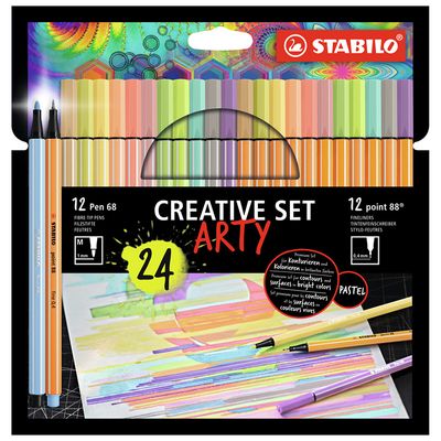 Stabilo Arty Creative set 2x12 stuks