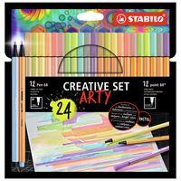 Stabilo Arty Creative set 2x12 stuks - thumbnail