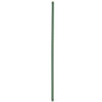Plantenstokken donkergroen 90 cm - 3x stuks - geplastificeerd verzinkt staal - plantensteun / tonkin