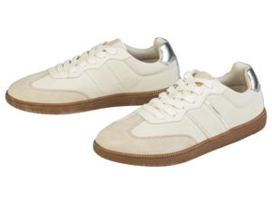 esmara Dames sneakers (Beige/zilver, 40)