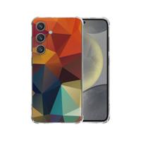 Samsung Galaxy S25 Plus Hoesje - Polygon Color TPU Antishock