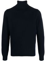Dell'oglio pull en maille à col roulé - Bleu