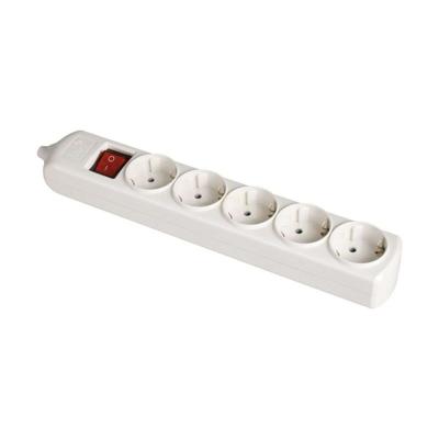 Stopcontactenstrip 5 Tomas met Interruptor Solera 8005il