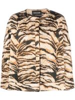 Roberto Cavalli veste à imprimé animalier - Tons neutres