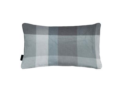 Sierkussen met paspel ca. 30x50 cm Sya grey Madison - Madison