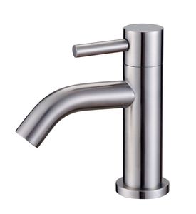 Wiesbaden 304-Verona RVS toiletkraan 1/2" gebogen uitloop