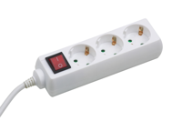 Meister Stekkerdoos 3+Schakelaar 1,4M Wi - WU7430110