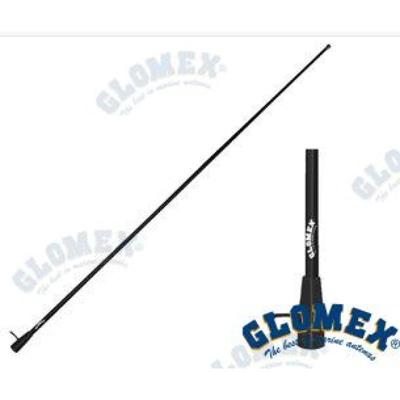 Antena VHF para embarcaciones a motor GLORA400BK - ANTENA GLOMEX RA400 negra
