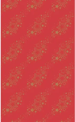 Duni dunicel tafelkleed holiday star 138x220cm rood 1 stuks
