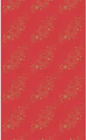 Duni dunicel tafelkleed holiday star 138x220cm rood 1 stuks