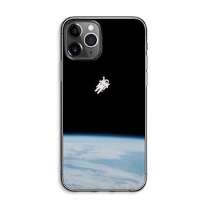 Alone in Space: iPhone 11 Pro Max Transparant Hoesje