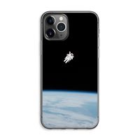 Alone in Space: iPhone 11 Pro Max Transparant Hoesje