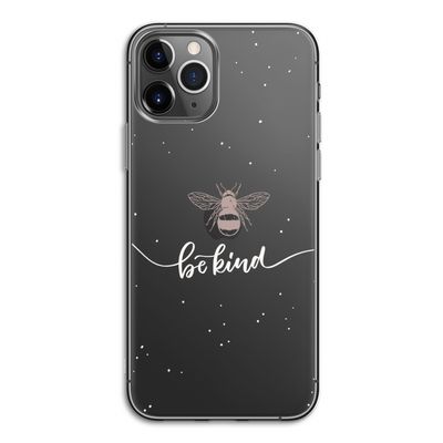 Be(e) kind: iPhone 11 Pro Transparant Hoesje