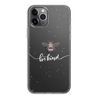 Be(e) kind: iPhone 11 Pro Transparant Hoesje
