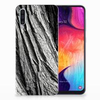 Bumper Hoesje Samsung Galaxy A50 Boomschors Grijs