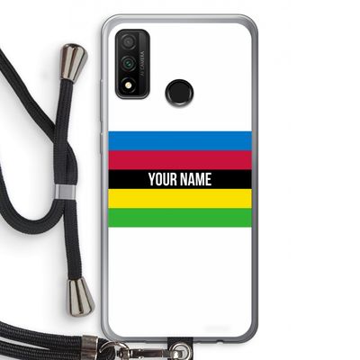 WK Wielrennen: Huawei P Smart (2020) Transparant Hoesje met koord
