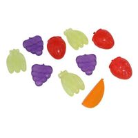 30x stuks ijsblokjes fruit vormen herbruikbaar - IJsblokjesvormen - thumbnail