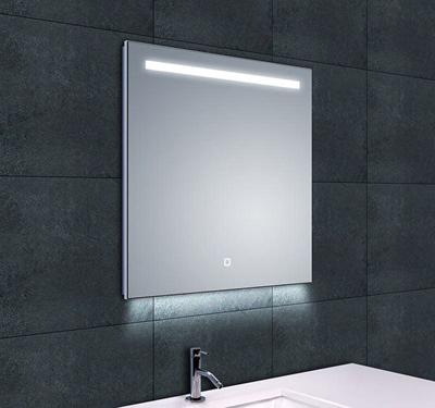 Wiesbaden Ambi One dimbare Led condensvrije spiegel 60x60cm