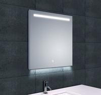 Wiesbaden Ambi One dimbare Led condensvrije spiegel 60x60cm