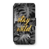 Stay wild: iPhone 8 Plus Flip Hoesje