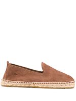 Manebi espadrille en daim - Marron