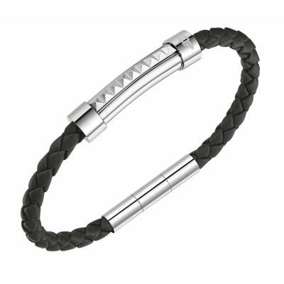Police PEAGB0001413 Leer 18 cm Heren armband