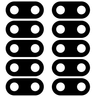 10 stuks back camera lens voor OPPO R17