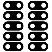 10 stuks back camera lens voor OPPO R17