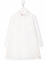 Moncler Enfant robe courte à manches longues - Blanc - thumbnail