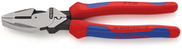 Knipex Kracht-kombitang "Lineman&apos;s Pliers" Amerikaans model | Meer-componentengrepen | Zwart geatramenteerd | Lengte 240 mm - 09 12 240