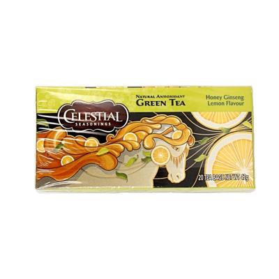 Celestial Season Honey lemon ginseng green tea 20 Zakjes