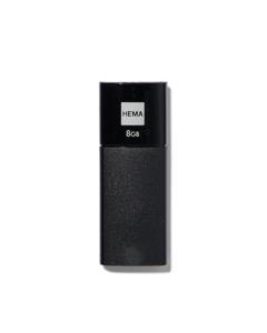 HEMA USB Stick 2.0 8GB Zwart
