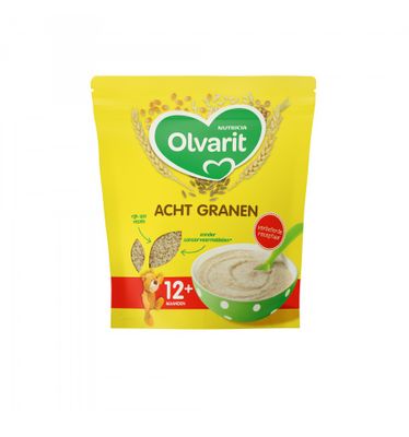 Ontbijtpap 8 granen 12+ maanden