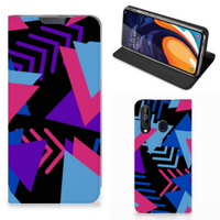 Samsung Galaxy A60 Stand Case Funky Triangle - thumbnail