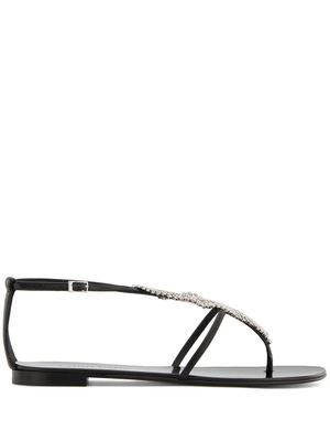 Giuseppe Zanotti sandales Josie - Noir