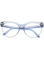 TOM FORD Eyewear lunettes de vue à monture papillon - Bleu - thumbnail