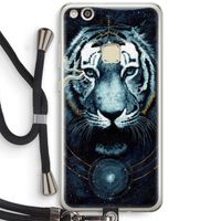 Darkness Tiger: Huawei Ascend P10 Lite Transparant Hoesje met koord
